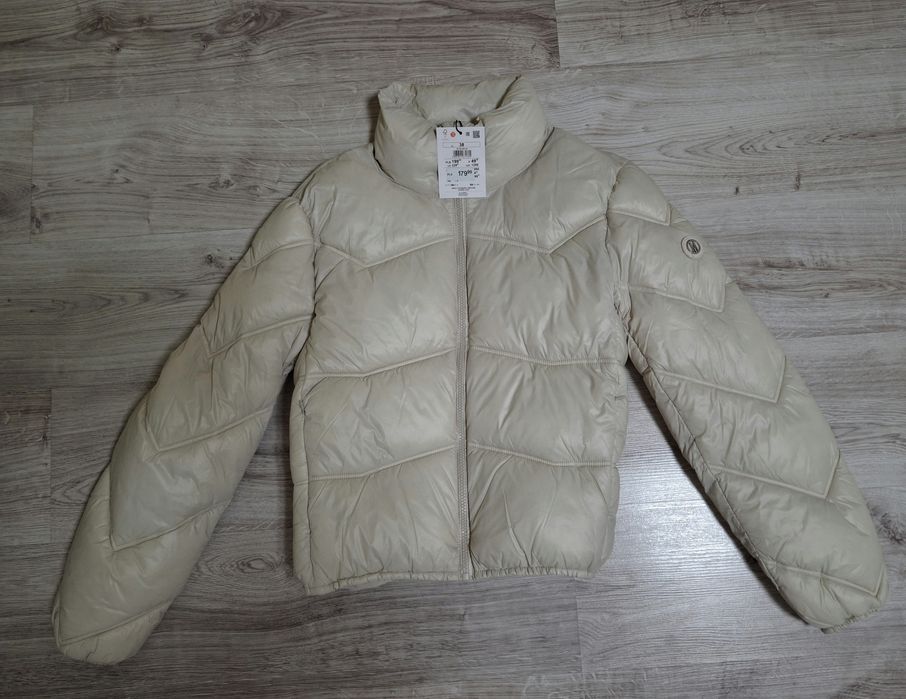 Mohito Nowa z Metką Kurtka Damska! Puffer! Beż! Pikowana! Jesień! R.38