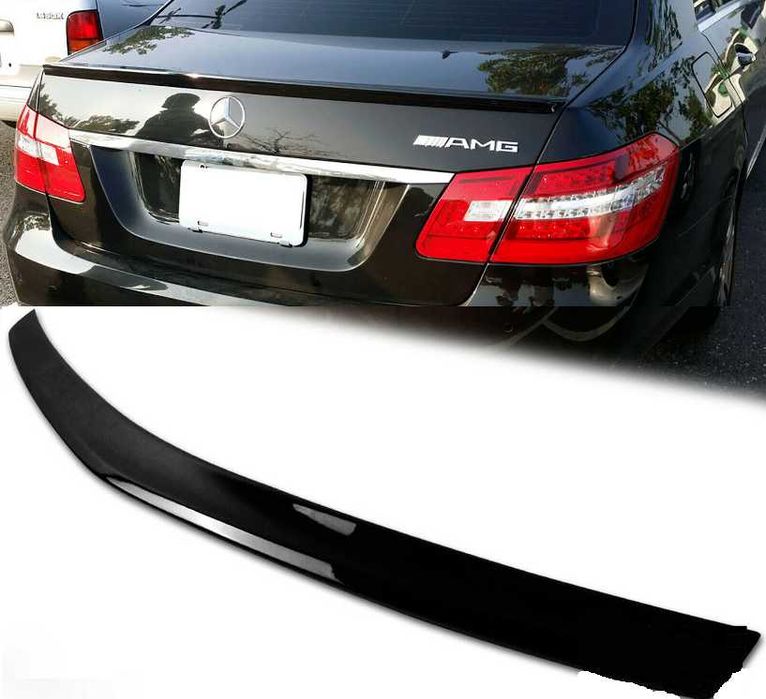 Spoiler lotka Mercedes E Klasa W212 CZARNY POŁYSK