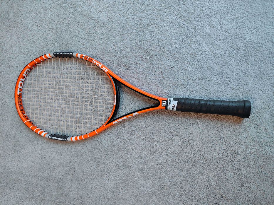 Rakieta tenisowa Wilson Carbon Tour 103 sqin 280g L2 rakieta do tenisa Wilson Carbon Tour