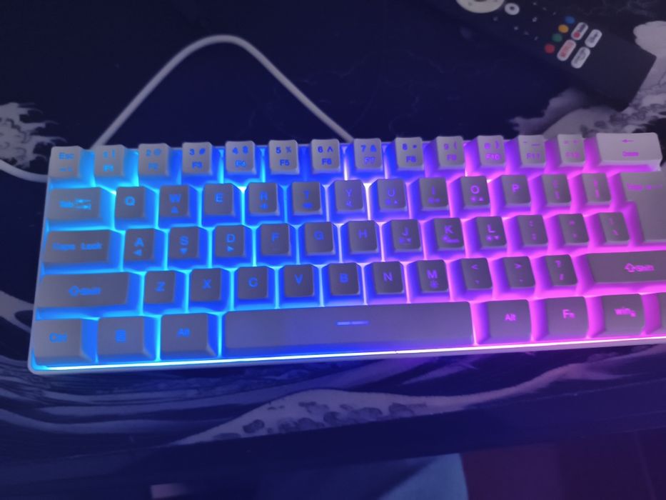 Teclado Gaming como novo