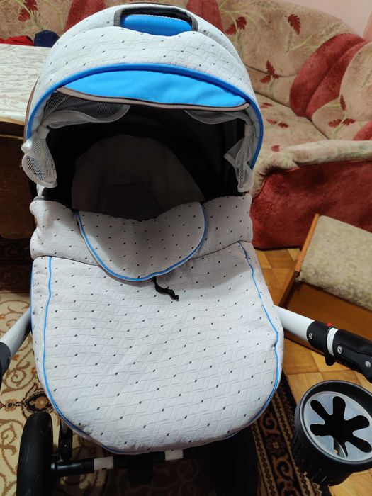 Дитяча коляска 2 в 1. Zorina Sport Angelina + Прогулянковий блок