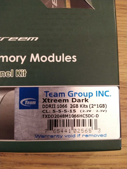 Ram ultra rápida para ddr2 a 1066 MHz