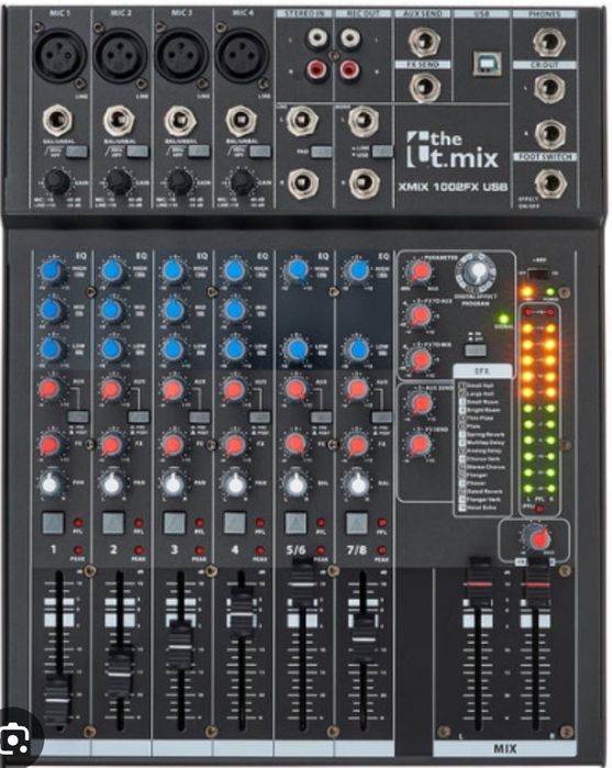 Mesa de mistura T.mix fx usb