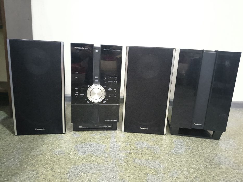 Музыкальный центр Panasonic SA-NC6 USB Bluetooth aux DVD полностью раб