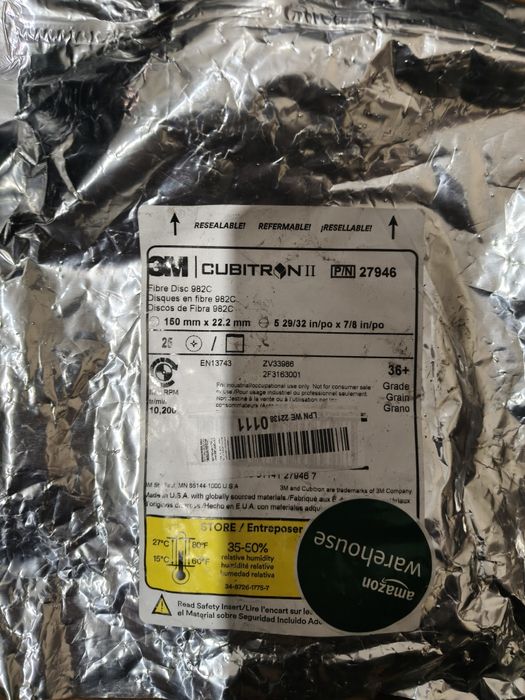 3M Cubitron II 982C 150mm 36+ NOWE Opakowanie 25 szt. OKAZJA!
Opis: