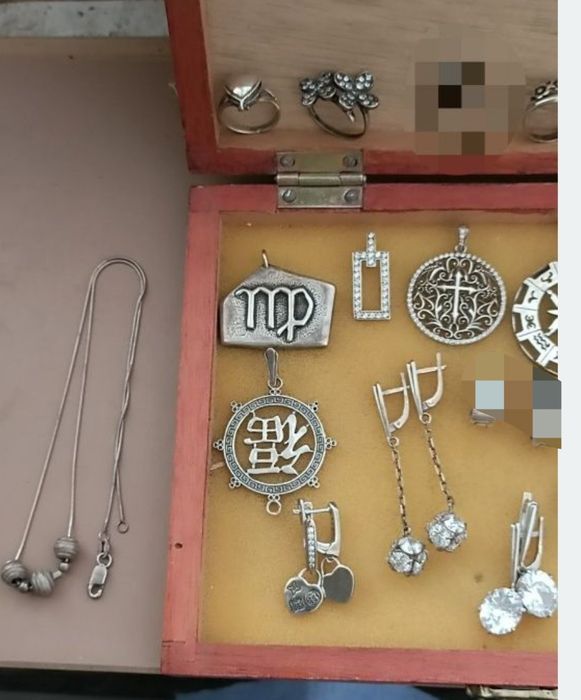 Серебро разное кулоны серьги кольца 925 украинское производство