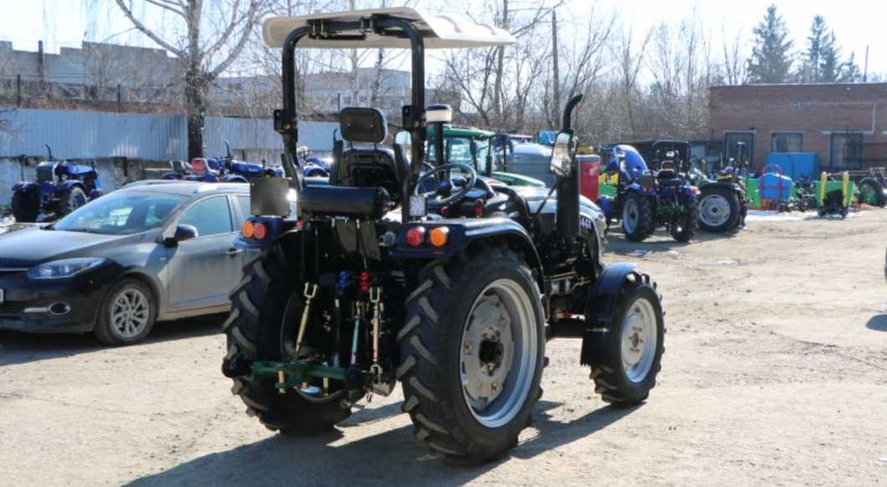 Мінітрактор ДМТЗ 244 Х з РЕВЕРСОМ примусовою гідравлікою Компресором