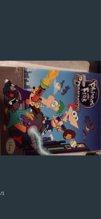 Manual jogo Ps3 Phineas & Ferb