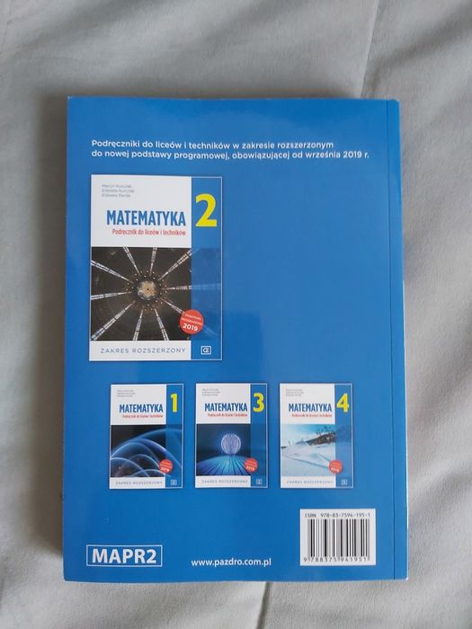Podręcznik matematyka 2 pazdro