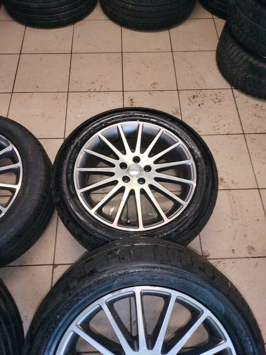 koła BORBET 17 cali 5x100 Subaru Audi VW Seat Skoda 215/55 r17 LATO