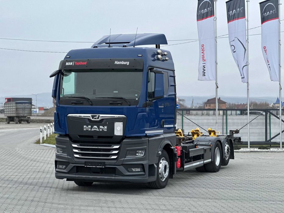 MAN TGX 26.510 6x2-4 LL CH E6 Шасі BDF 2021 Контейнеровіз Змінне шасі