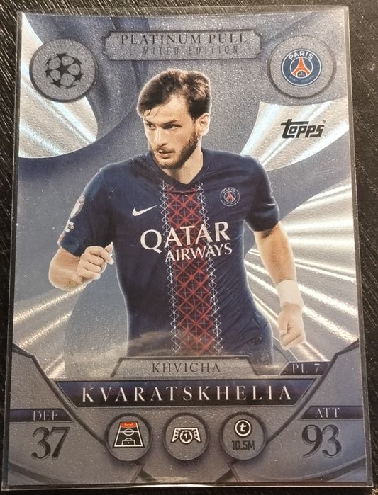 Topps Platinum Pull Kvara