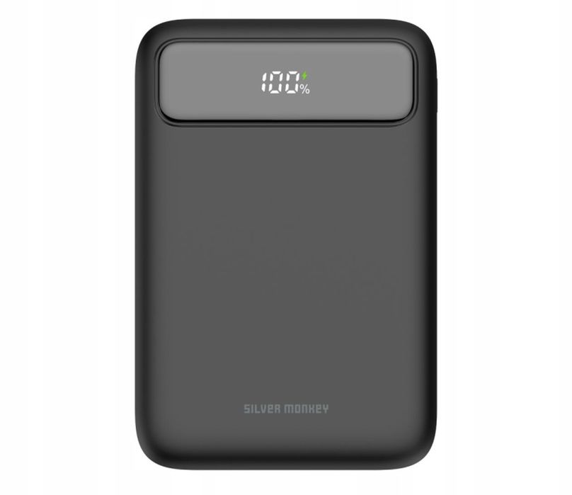 Павербанк Silver Monkey Powerbank 20.000mAh USB-A USB-C PD 22,5W