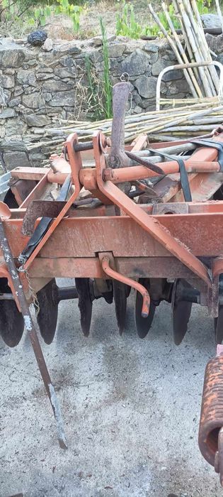 Trator David Brown e alfaias