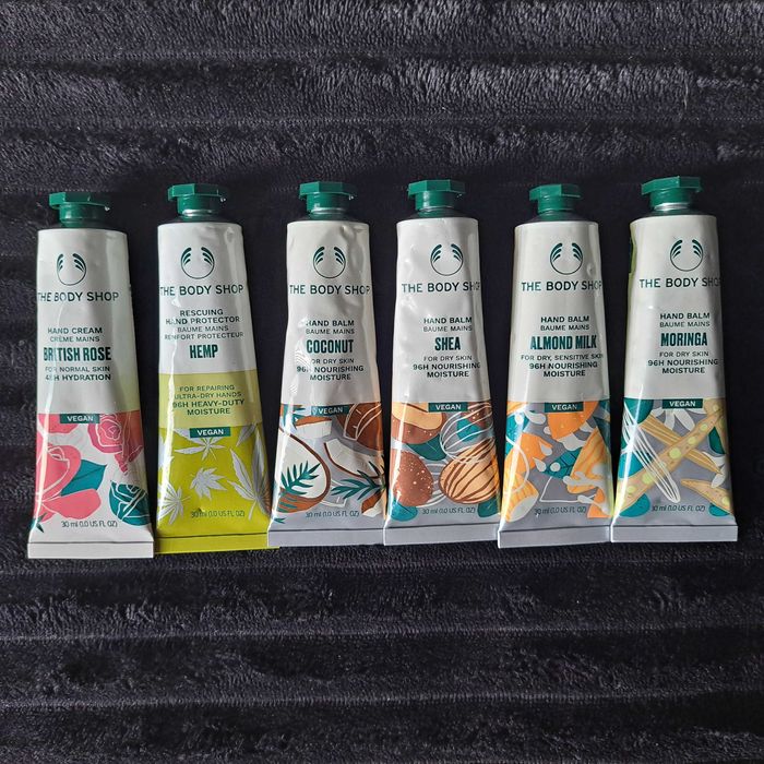 The Body Shop - zestaw 6 kremów