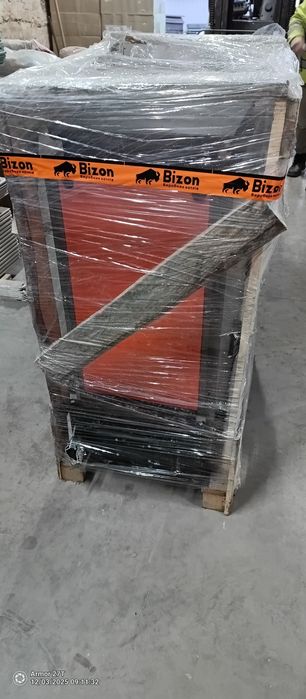 Твердопаливний шахтний котел Bizon FS Trio 20 кВт(тирса,дрова,вугілля)