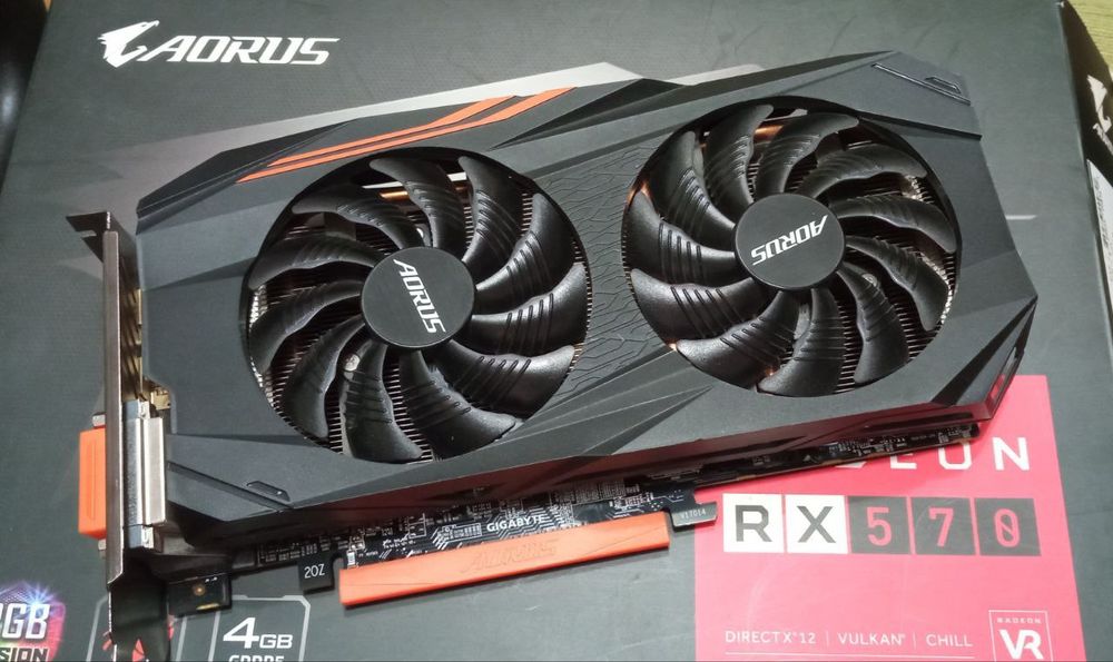 Відеокарта RX 570 4gb