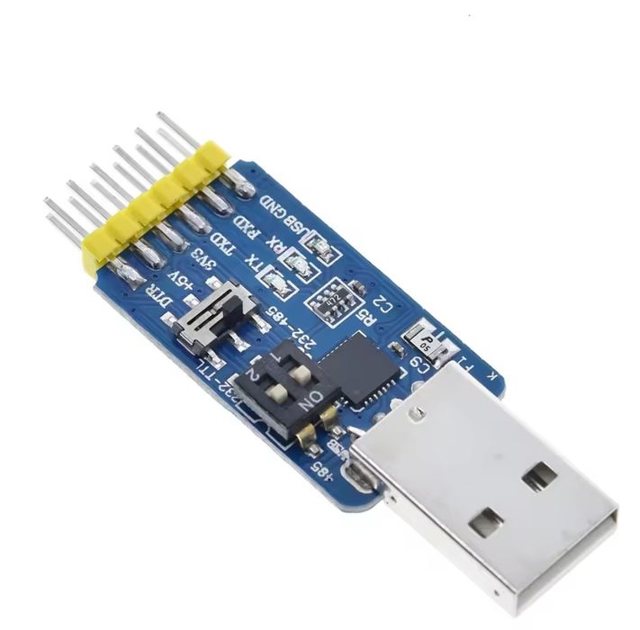 USB-TTL RS485 RS232 DB9 адаптер PL2303 CH340 CP2102
