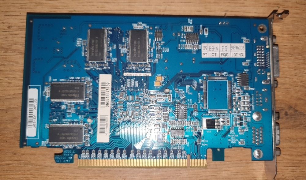Gigabyte ATI RADEON X600 128MB PCI-EXPRESS Retro