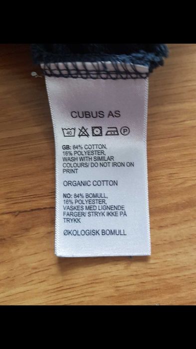 Granatowa bluza Cubus 122-128