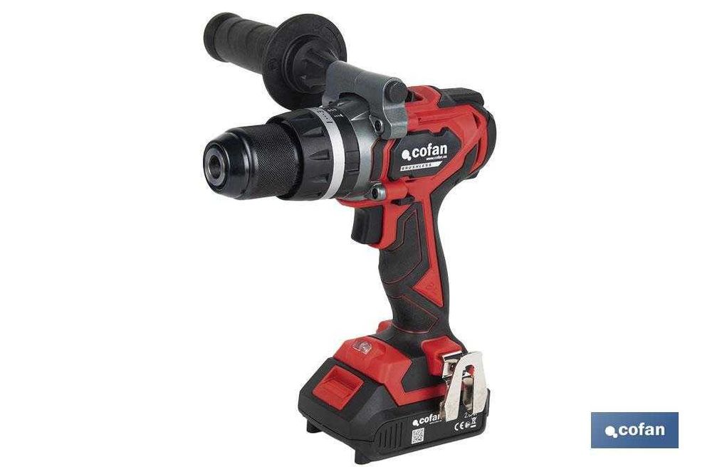 Berbequim percutor e parafusadora 2 Velocidades COFAN