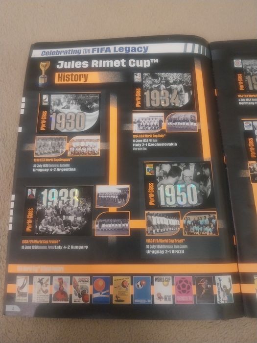 Caderneta completa World e class