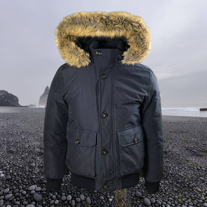 €350 Tommy Hilfiger Мужской пуховик (Пух-Перо) Hampton Down Bomber (S)