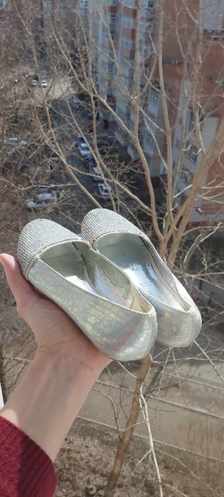 Туфельки на випускний 19см устілка