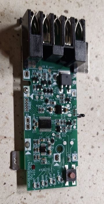 Pcb płytka bms milwaukee m18 10x21700 .18v