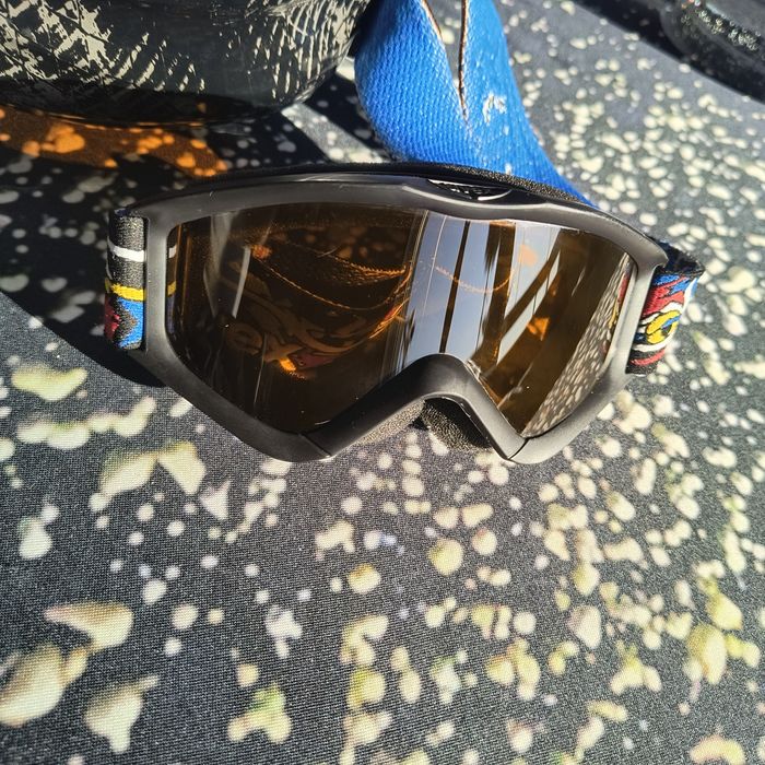 Gogle Uvex + Kask TecnoPro CS junior YJ-20 narciarski rozm.  52-56 S