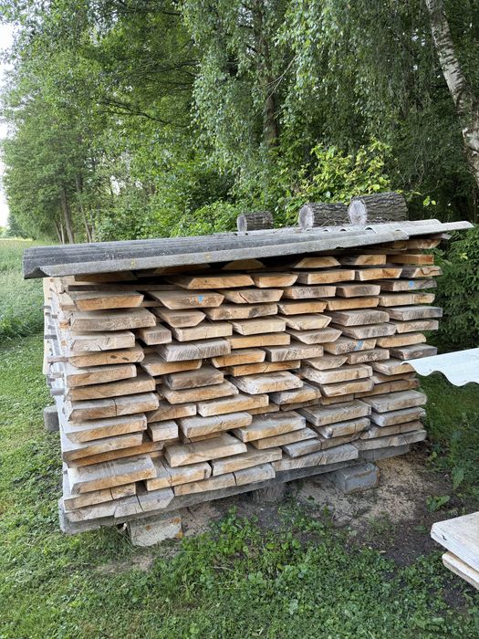 Deski dębowe cztery metry grubosc 50 mm