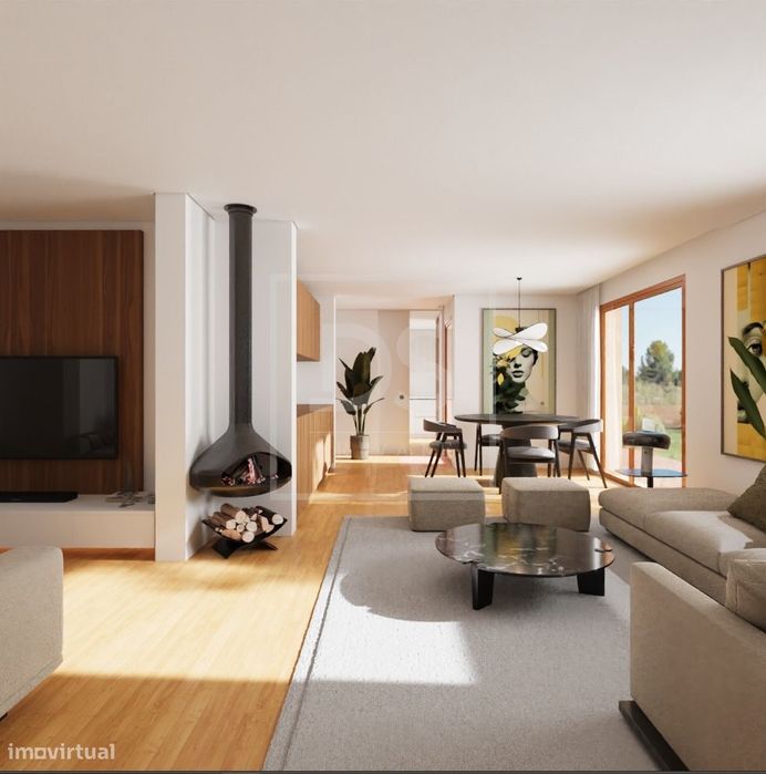 Moradia T3 Contemporânea com Suítes e Garagem | Santa Bárbara – Lourin