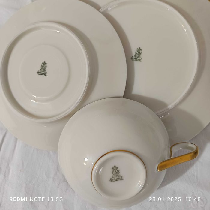 Zestaw kawowy porcelana