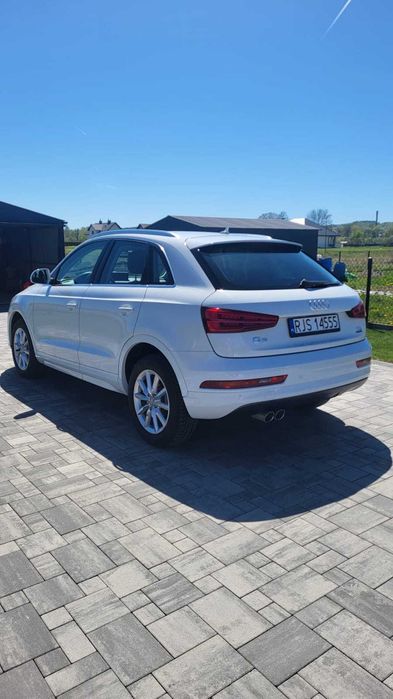 Piękne, białe Audi Q3 quattro automat