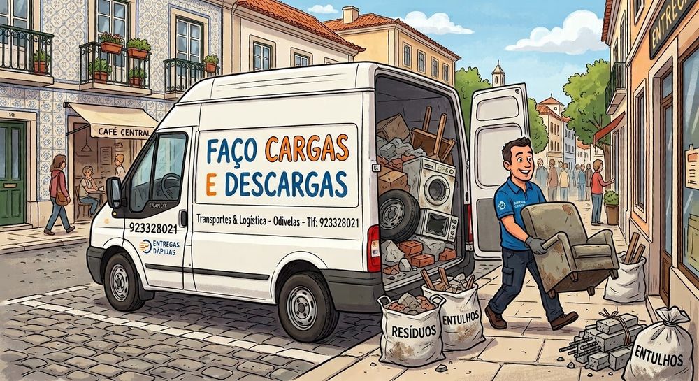 Recolha de Entulho, Lixo, Velharias e Mudanças | Cargas e Descargas