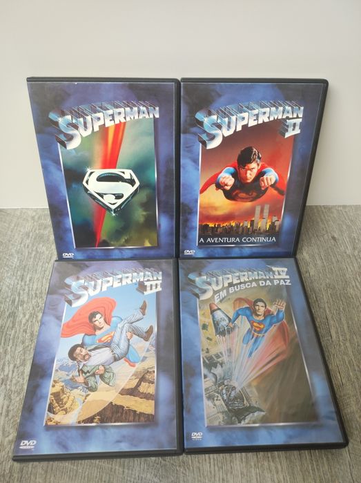 Coleção Super Homem (4 filmes com Cristopher Reeves)
