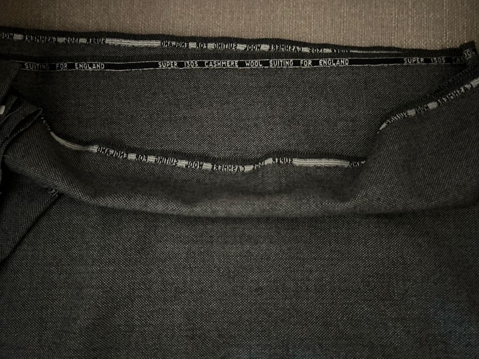 Tecido Lã Caxemira 130S, alta qualidade para fato 150 x 320 cm