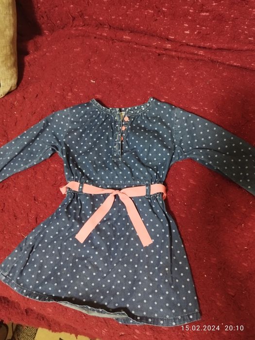 Джинсове платтячко carter''s