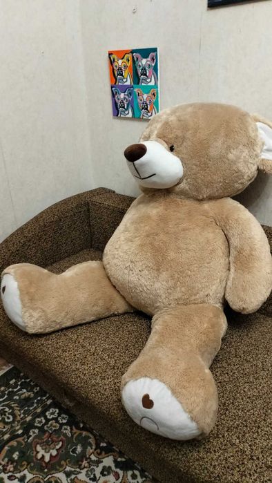 М'який ведмедик 180см.