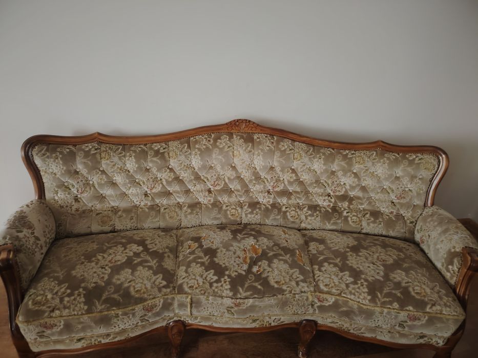 komplet wypoczynkowy Ludwik sofa 2 fotele