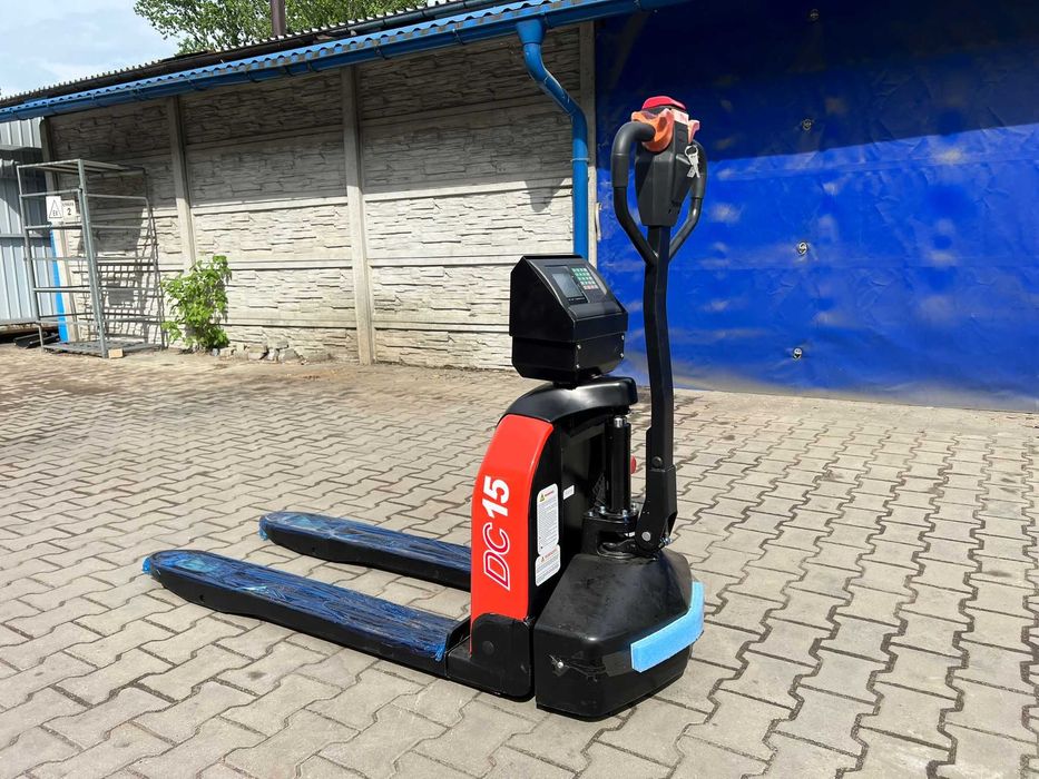 Paleciak elektryczny z WAGĄ! HELI CBD15J-LI3 1500kg Li-on NOWY FHP 498