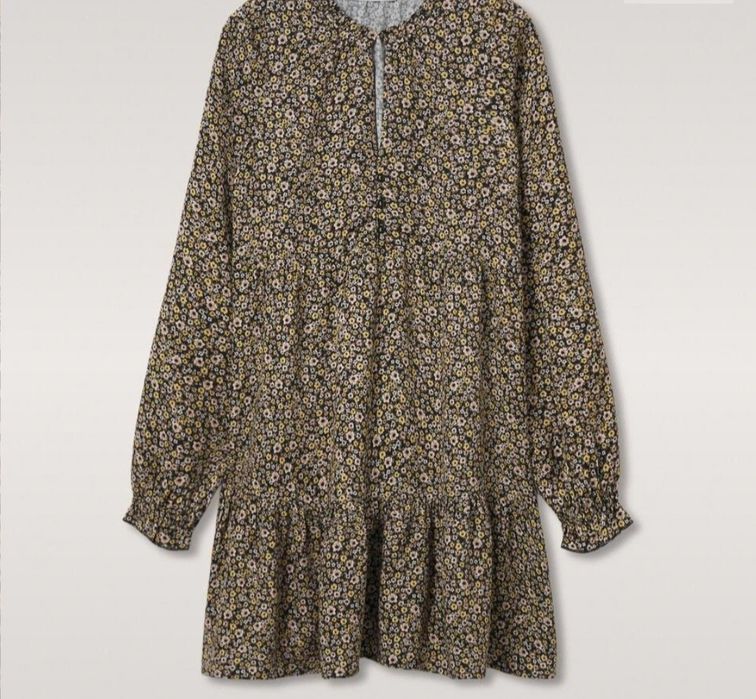 Vestido flores Mango Teen