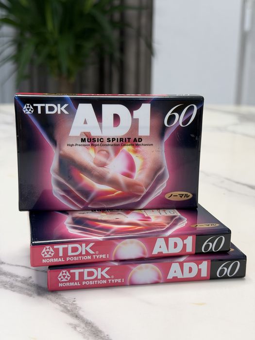 TDK AD1 60 — оригінальна японська аудіокасета, нова