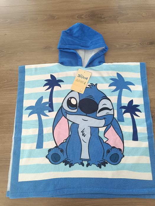 Ręcznik, ponczo Stich 120x60