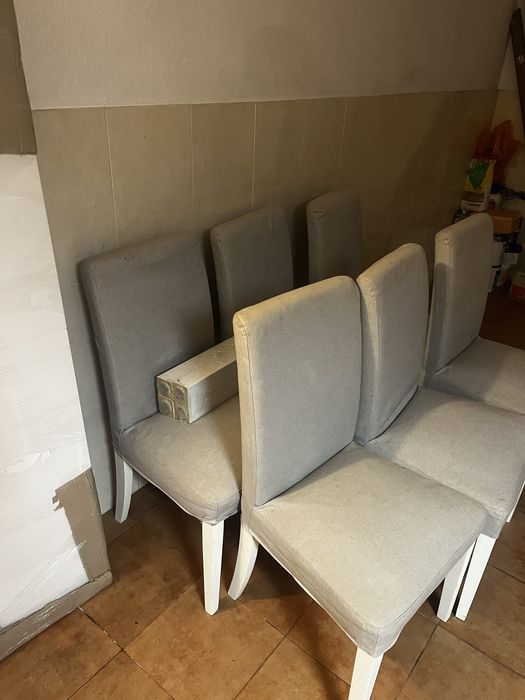 Mesa de jantar Ikea com 6 cadeiras