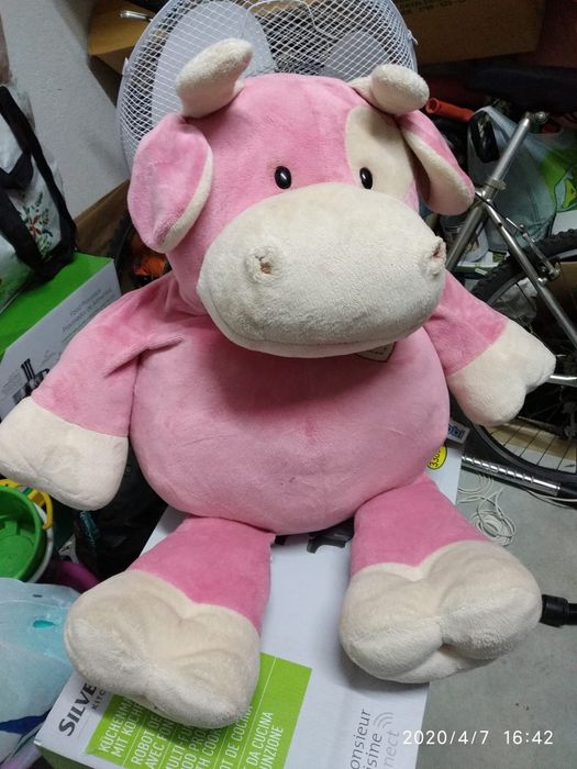 Large Plush Cow