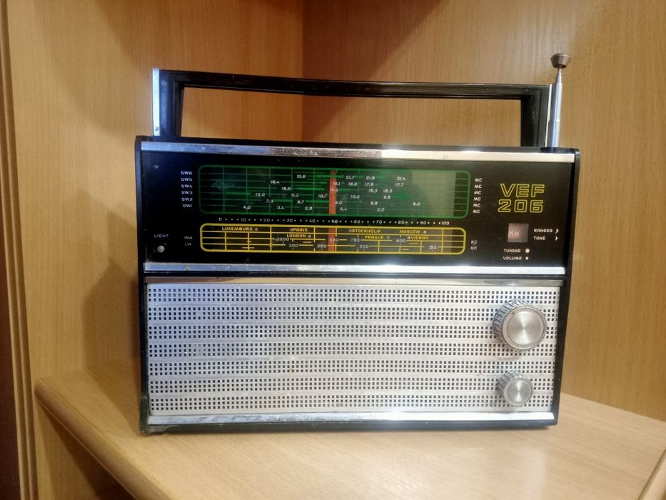 Радіоприймач  радянських часів