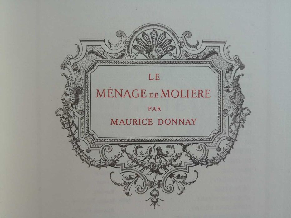 MOLIERE - unikat bibliofilski numerowany 103/300, Paryż 1912, Rempex
