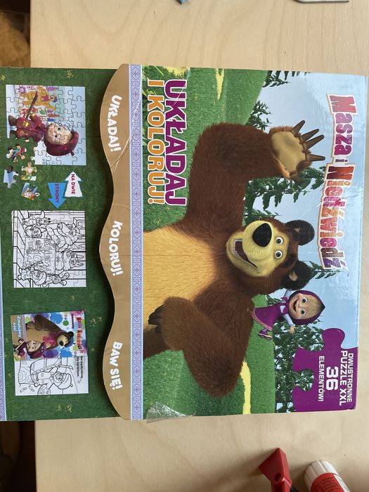 Masza i Niedzwiedz puzzle