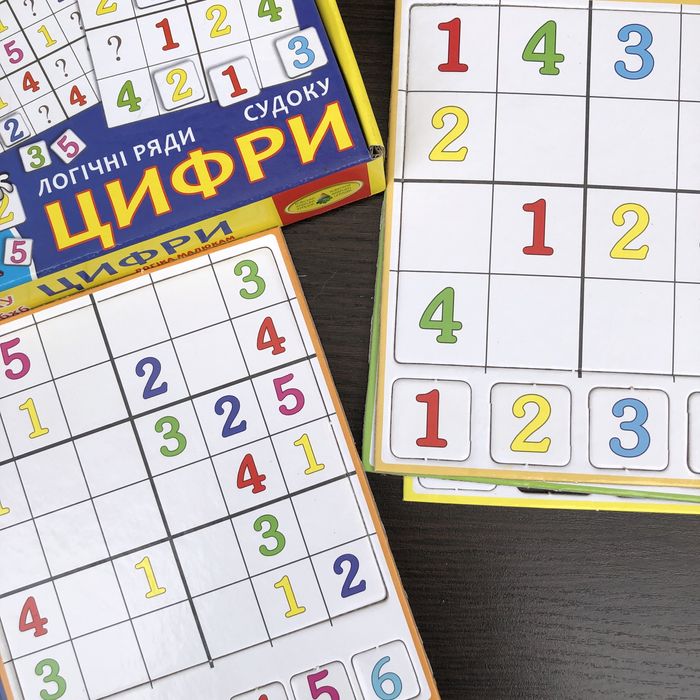 Настільні ігри,лото,судоку,пазли